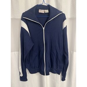 Vintage Tennis Jacket Add In Jason Empire XL 100% Nylon Womens
